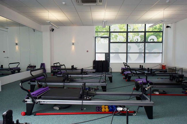 Notting Hill Pilates Studio equipment and reformers